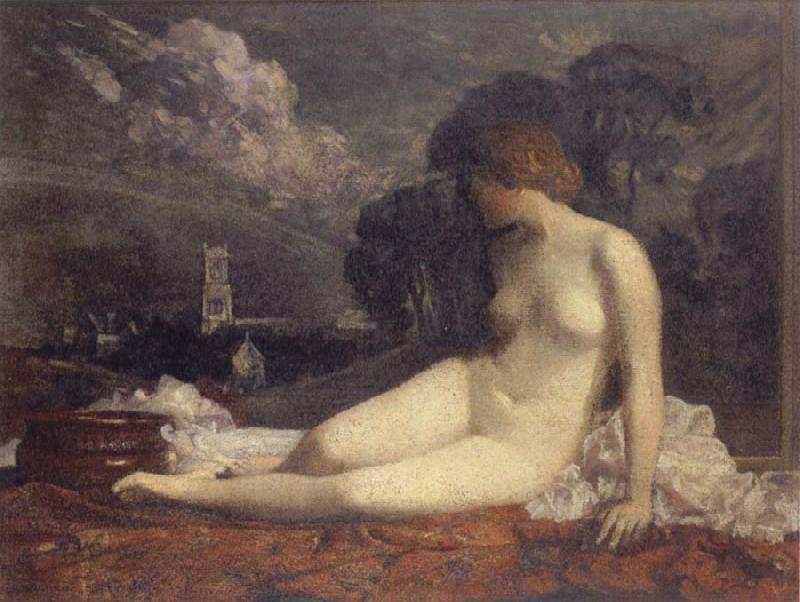 Arthur streeton Classic Romance oil painting image
